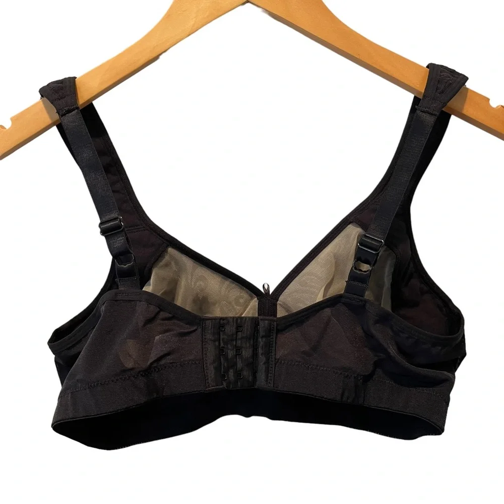 Lunaire Black Versailles Wire-Free Seamless Bra